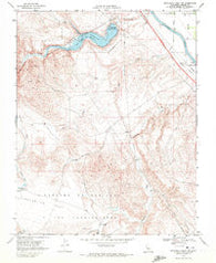 Ortigalita Peak NW California Historical topographic map, 1:24000 scale, 7.5 X 7.5 Minute, Year 1969