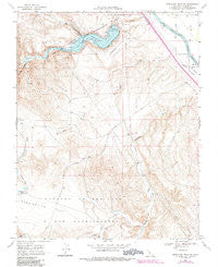 Ortigalita Peak NW California Historical topographic map, 1:24000 scale, 7.5 X 7.5 Minute, Year 1969