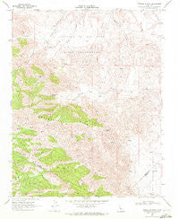 Ortigalita Peak California Historical topographic map, 1:24000 scale, 7.5 X 7.5 Minute, Year 1969