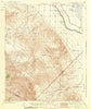 Ortigalita Peak California Historical topographic map, 1:62500 scale, 15 X 15 Minute, Year 1943