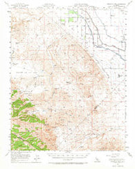 Ortigalita Peak California Historical topographic map, 1:62500 scale, 15 X 15 Minute, Year 1956