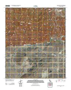 Otay Mountain California Historical topographic map, 1:24000 scale, 7.5 X 7.5 Minute, Year 2012