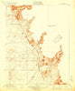 Owens Creek California Historical topographic map, 1:31680 scale, 7.5 X 7.5 Minute, Year 1918