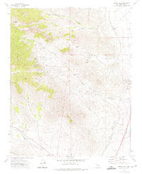 Owens Peak California Historical topographic map, 1:24000 scale, 7.5 X 7.5 Minute, Year 1972