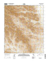 Owens Peak California Current topographic map, 1:24000 scale, 7.5 X 7.5 Minute, Year 2015