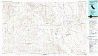 Owlshead Mountains California Historical topographic map, 1:100000 scale, 30 X 60 Minute, Year 1993