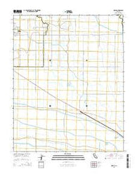 Oxalis California Current topographic map, 1:24000 scale, 7.5 X 7.5 Minute, Year 2015