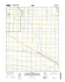 Oxalis California Current topographic map, 1:24000 scale, 7.5 X 7.5 Minute, Year 2015