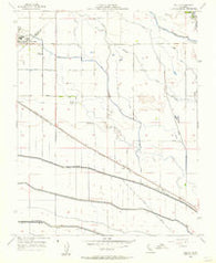 Oxalis California Historical topographic map, 1:24000 scale, 7.5 X 7.5 Minute, Year 1956