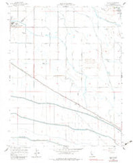 Oxalis California Historical topographic map, 1:24000 scale, 7.5 X 7.5 Minute, Year 1956