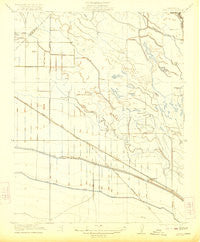 Oxalis California Historical topographic map, 1:31680 scale, 7.5 X 7.5 Minute, Year 1922