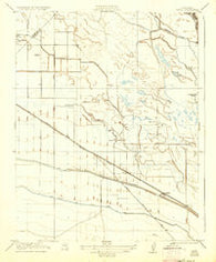 Oxalis California Historical topographic map, 1:31680 scale, 7.5 X 7.5 Minute, Year 1922