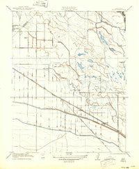Oxalis California Historical topographic map, 1:31680 scale, 7.5 X 7.5 Minute, Year 1922