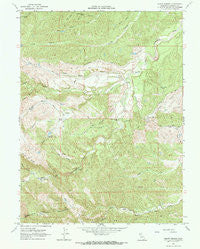 Oxbow Bridge California Historical topographic map, 1:24000 scale, 7.5 X 7.5 Minute, Year 1967