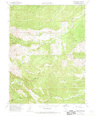 Oxbow Bridge California Historical topographic map, 1:24000 scale, 7.5 X 7.5 Minute, Year 1967