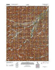 Oxbow Bridge California Historical topographic map, 1:24000 scale, 7.5 X 7.5 Minute, Year 2012