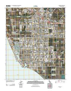 Oxnard California Historical topographic map, 1:24000 scale, 7.5 X 7.5 Minute, Year 2012