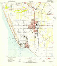 Oxnard California Historical topographic map, 1:24000 scale, 7.5 X 7.5 Minute, Year 1949