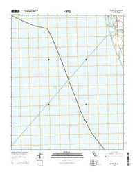 Oxnard OE W California Current topographic map, 1:24000 scale, 7.5 X 7.5 Minute, Year 2015