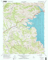Pacheco Pass California Historical topographic map, 1:24000 scale, 7.5 X 7.5 Minute, Year 1955