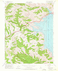 Pacheco Pass California Historical topographic map, 1:24000 scale, 7.5 X 7.5 Minute, Year 1955