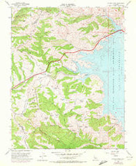 Pacheco Pass California Historical topographic map, 1:24000 scale, 7.5 X 7.5 Minute, Year 1955