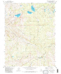 Pacific Valley California Historical topographic map, 1:24000 scale, 7.5 X 7.5 Minute, Year 1979