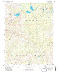 Pacific Valley California Historical topographic map, 1:24000 scale, 7.5 X 7.5 Minute, Year 1979