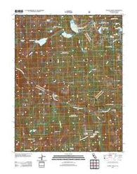 Pacific Valley California Historical topographic map, 1:24000 scale, 7.5 X 7.5 Minute, Year 2012