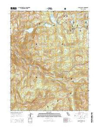 Pacific Valley California Current topographic map, 1:24000 scale, 7.5 X 7.5 Minute, Year 2015