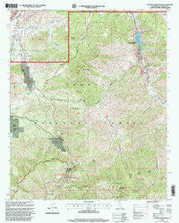 Pacifico Mountain California Historical topographic map, 1:24000 scale, 7.5 X 7.5 Minute, Year 1995