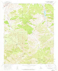 Pacifico Mountain California Historical topographic map, 1:24000 scale, 7.5 X 7.5 Minute, Year 1959