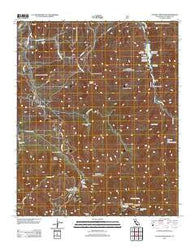 Pacifico Mountain California Historical topographic map, 1:24000 scale, 7.5 X 7.5 Minute, Year 2012