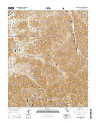 Pacifico Mountain California Current topographic map, 1:24000 scale, 7.5 X 7.5 Minute, Year 2015