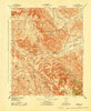 Packwood California Historical topographic map, 1:31680 scale, 7.5 X 7.5 Minute, Year 1943