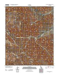 Packwood Creek California Historical topographic map, 1:24000 scale, 7.5 X 7.5 Minute, Year 2012