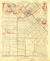Pacoima California Historical topographic map, 1:24000 scale, 7.5 X 7.5 Minute, Year 1927