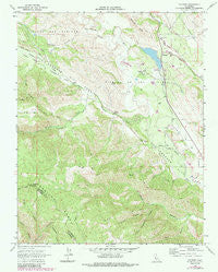 Paicines California Historical topographic map, 1:24000 scale, 7.5 X 7.5 Minute, Year 1968