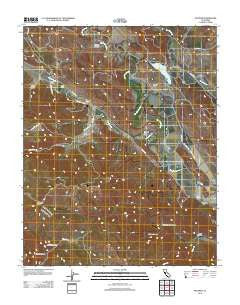 Paicines California Historical topographic map, 1:24000 scale, 7.5 X 7.5 Minute, Year 2012