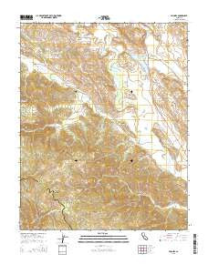 Paicines California Current topographic map, 1:24000 scale, 7.5 X 7.5 Minute, Year 2015
