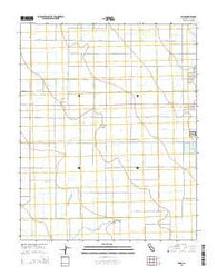 Paige California Current topographic map, 1:24000 scale, 7.5 X 7.5 Minute, Year 2015