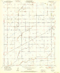 Paige California Historical topographic map, 1:24000 scale, 7.5 X 7.5 Minute, Year 1951