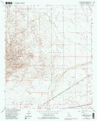 Painted Gorge California Historical topographic map, 1:24000 scale, 7.5 X 7.5 Minute, Year 1957