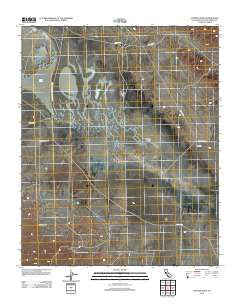 Painted Rock California Historical topographic map, 1:24000 scale, 7.5 X 7.5 Minute, Year 2012