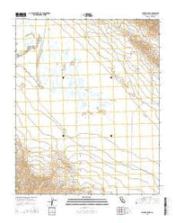 Painted Rock California Current topographic map, 1:24000 scale, 7.5 X 7.5 Minute, Year 2015