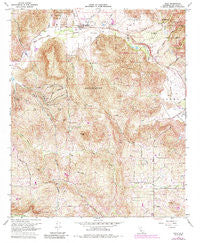 Pala California Historical topographic map, 1:24000 scale, 7.5 X 7.5 Minute, Year 1968