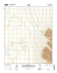 Palen Lake California Current topographic map, 1:24000 scale, 7.5 X 7.5 Minute, Year 2015