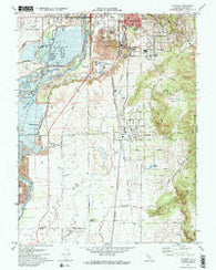 Palermo California Historical topographic map, 1:24000 scale, 7.5 X 7.5 Minute, Year 1970