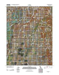 Palermo California Historical topographic map, 1:24000 scale, 7.5 X 7.5 Minute, Year 2012