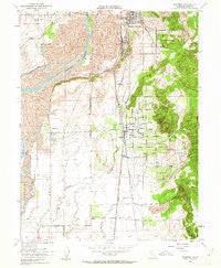 Palermo California Historical topographic map, 1:24000 scale, 7.5 X 7.5 Minute, Year 1952